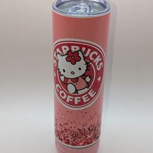 Starbucks Hello Kitty Skinny Pink Tumbler